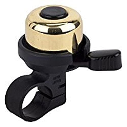Mirrycle Incredible Brass Duet Bicycle Bell, Brass