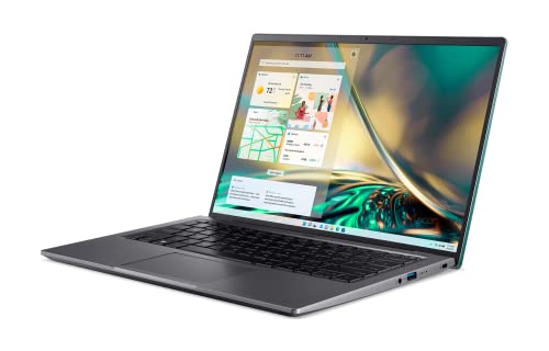 Acer Swift X SFX14-51G-71Y1 Creator Laptop | 14' 2240 x 1400 100% sRGB | 12th Gen Intel i7-1260P | NVIDIA RTX 3050 Laptop GPU | 16GB LPDDR5 | 512GB NVMe SSD | Wi-Fi 6E | Backlit Keyboard | Windows 11