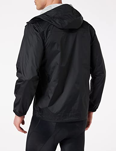 Helly Hansen Men's Loke Waterproof Windproof Breathable Rain Jacket, 990 Black, Large