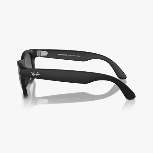 Ray-Ban Meta - Wayfarer (Standard) Smart Glasses - Matte Black, Polarized Gradient Graphite