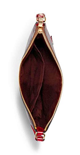 COACH Womens Rowan File Bag In Signature Canvas (Brown 1941 Red)