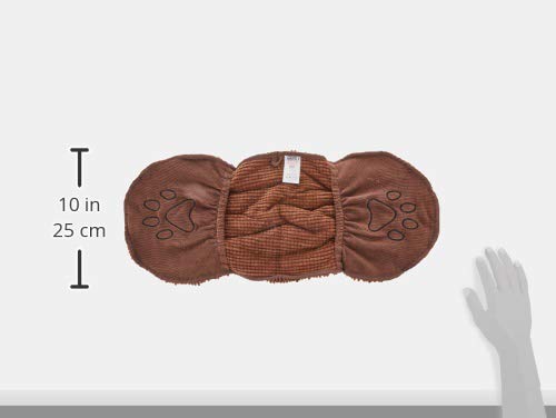 Dog Gone Smart Shammy Dog Towels For Drying Dogs - Heavy Duty Soft Microfiber Bath Towel - Super Absorbent, Quick Drying, and Machine Washable - Must Have Dog and Cat Bathing Supplies | Brown 13x31'