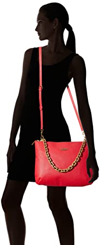 GUESS womens Turin Status Shoulder Bag, Lipstick, one size US