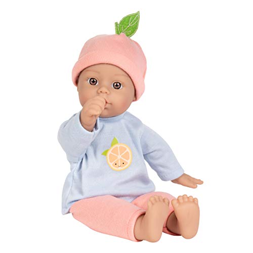 Adora Soft Baby Doll Girl, 11 inch Sweet Baby Grapefruit, Machine Washable (Amazon Exclusive) 1+