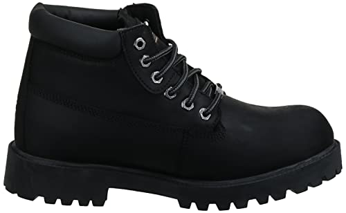 Skechers Men's Sergeants Verdict Chukka Boot,Black Waterproof Oiled Smooth Leather,10 M US