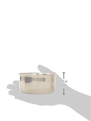 Ethical Pet Stainless Steel Coop Cup, Perfect Bowls for Cages and crates 20-Ounce pet Food Bowl. for Birds, Dogs, Cats, and Reptiles. (6011)
