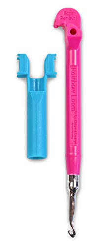 Rainbow Loom Tail Upgrade Kit - Metal Hook - Pink