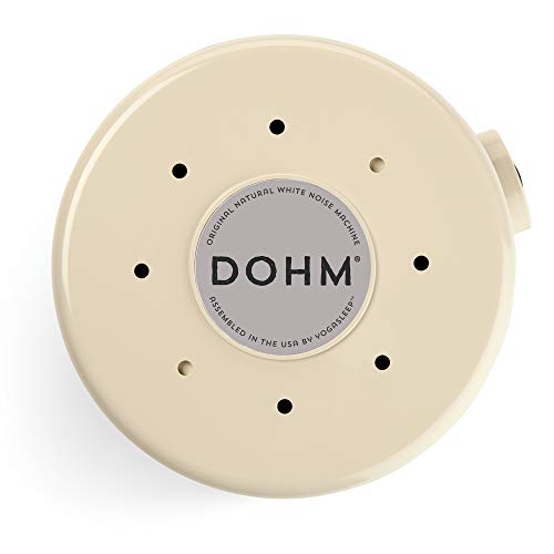 Yogasleep Dohm Classic (Tan) The Original White Noise Machine, Soothing Natural Sound from a Real Fan, Noise Cancelling for Office Privacy, Travel and Meditation, Sleep Therapy For Adults and Baby