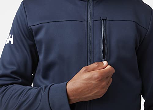 Helly-Hansen Mens Crew Fleece Jacket, 597 Navy, XX-Large