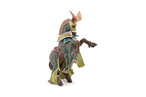 Papo Weapon Master Dragon Horse Toy, Green/Gold