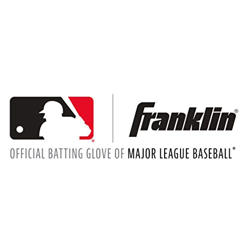 Franklin Sports MLB Adult Neo Classic II Series Batting Glove (White, Small)