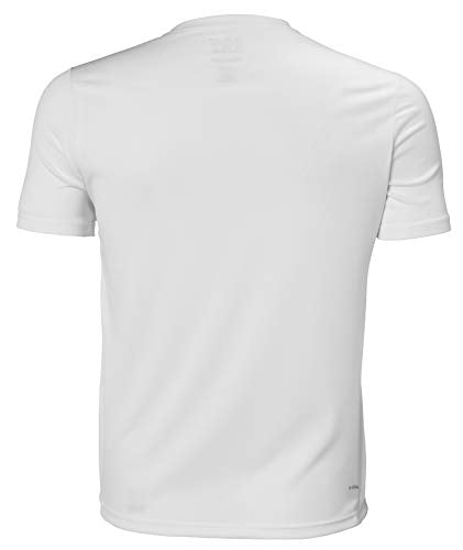 Helly-Hansen Men's HH Moisture Wicking Tech T-Shirt, White, Large
