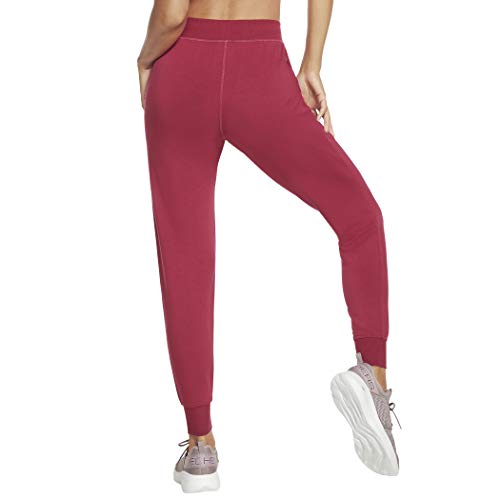 Skechers Women's Restful Jogger, Raspberry, XXL