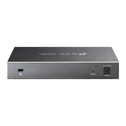 TP-Link 8 Port Gigabit Switch | Easy Smart Managed | Plug and Play | Limited Lifetime Protection | Desktop/Wall-Mount | Sturdy Metal w/ Shielded Ports | Support QoS, Vlan, IGMP and LAG (TL-SG108E)