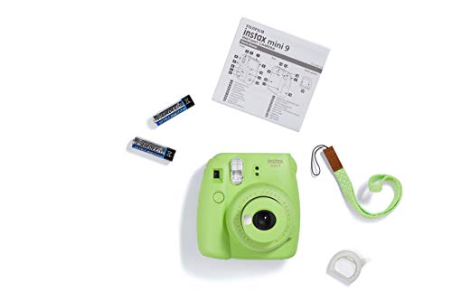 Fujifilm Instax Mini 9 Instant Camera, Lime Green
