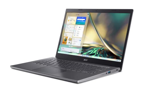Acer Aspire 5 A514-55-545G Slim Laptop | 14.0' Full HD IPS Display | 12th Gen Intel Core i5-1235U | 8GB DDR4 | 512GB NVMe Gen 4 SSD | 802.11ax Wi-Fi 6E | Thunderbolt 4 | Backlit Keyboard | Win 11 Home