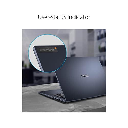 ASUS ExpertBook B5 Thin and Light Business Laptop, 14” FHD, Intel Core i7-1260P, 1TB SSD, 16GB DDR5 RAM, All Day Battery, Enterprise-Grade Video Conference, NumberPad, Win 11 Pro, B5402CBA-XVE75