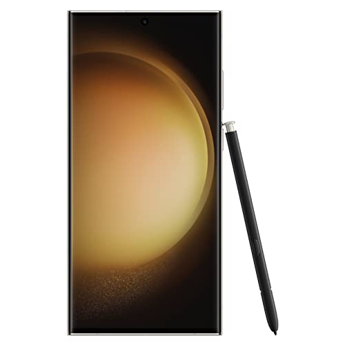 SAMSUNG Galaxy S23 Ultra Cell Phone, Factory Unlocked Android Smartphone, 512GB Storage, 200MP Camera, Night Mode, Long Battery Life, S Pen, US Version, 2023, Cream