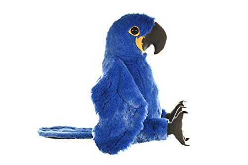 WILD REPUBLIC Hyacinth Macaw Plush, Stuffed Animal, Plush Toy, Gifts for Kids, Cuddlekins 12 Inches