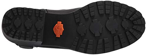 HARLEY-DAVIDSON FOOTWEAR Women's Howell 5' Lace Motorcycle Boot, Black, 7.5