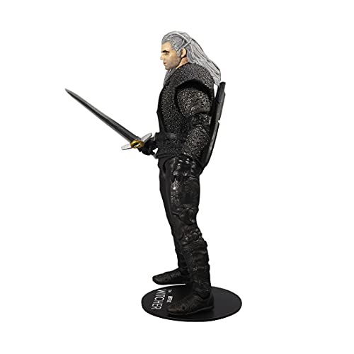 McFarlane Toys The Witcher (Netflix) Geralt of Rivia 7' Action Figure with Accessories