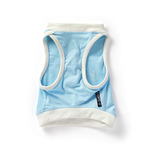 Brass Monkey Field Day Dog Tank; Pre-Shrunk Cotton Pet Muscle Tank; Medium (22' Chest); Cute Dog Accessories with Eye-Catching Design