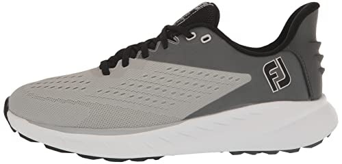 7.5 FootJoy Men's Fj Flex Xp Golf Shoe, Grey/Charcoal