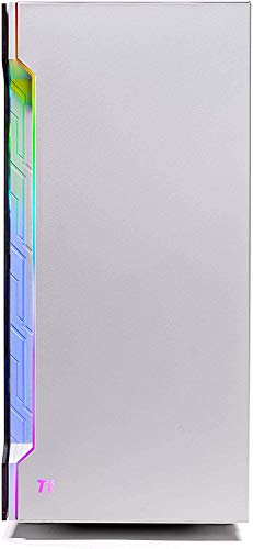 SkyTech Archangel Gaming Computer PC Desktop - Ryzen 5 3600 6-Core 3.6GHz, GTX 1660 Ti 6G, 500G SSD, 8GB DDR4 3000, RGB, AC WiFi, Windows 10 Home 64-bit, White