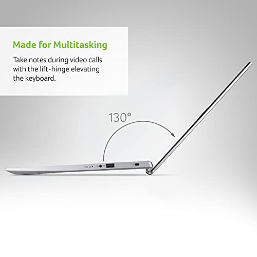 Acer Aspire 5 A515-56-347N Slim Laptop - 15.6' Full HD IPS Display - 11th Gen Intel i3-1115G4 Dual Core Processor - 8GB DDR4 - 128GB NVMe SSD - WiFi 6 - Amazon Alexa - Windows 11 Home in S Mode
