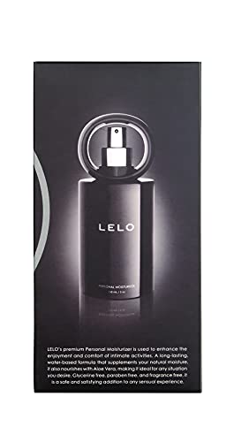 LELO Personal Moisturizer, Luxury Waterbased Lubricant for Women and Men with Aloe Vera, Water Based Personal Lubricant Water Based Lubricant Gel for Couples (150 ml/5 fl. oz)
