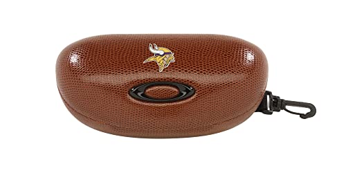 Oakley NFL 2020 Collection Football Sunglass Case, Minnesota Vikings, Brown, One Size