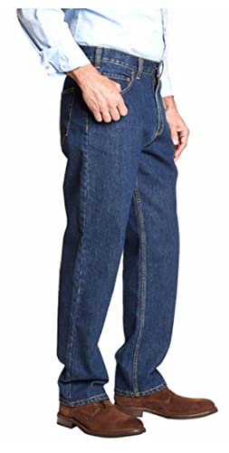 Kirkland Signature Men's Authentic Jeans Wear (Blue Denim, 36W x 30L)