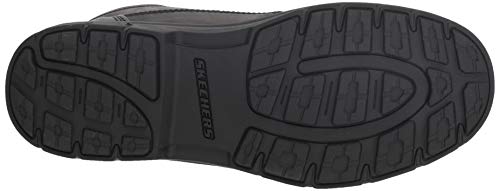 Skechers Men's Segment-Garnet Hiking Boot, Black, 13 Medium US