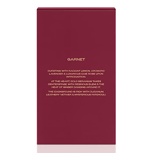Garnet from Royalty by Maluma - Perfume for Men - Energetic and Daring Scent - Opens with Notes of Lavender and Pink Pepper - Perfect for Date Night or Evening Out - 1 oz EDP Spray