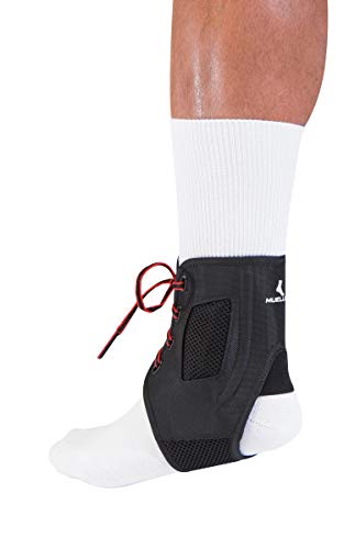 MUELLER Sports Medicine AFT3 Ankle Brace for Men and Women -Perfect for Running, Basketball, and Volleyball,Black, X-Small