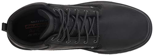 Skechers Men's Segment-Garnet Hiking Boot, Black, 10 Medium US