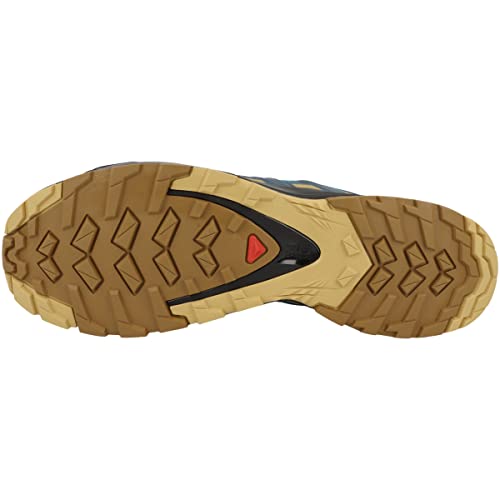 Salomon XA PRO 3D v8 Trail Running Shoes for Men, Barrier Reef/Fall Leaf/Bronze Brown, 13