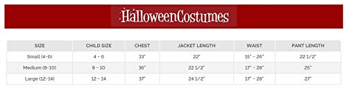 Fun World Big Boys' Santa Suit Costume - M