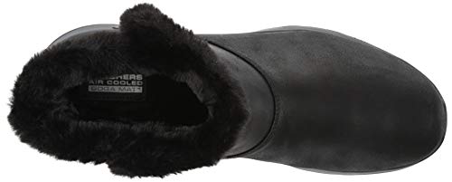 Skechers Women's Chukka Boot, Black, 6