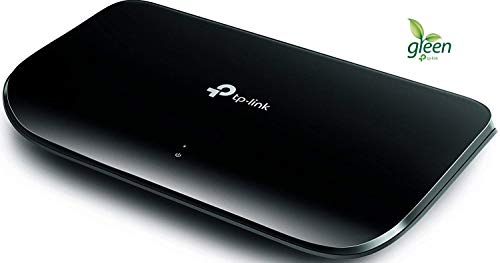 TP-Link 5 Port Gigabit Ethernet Network Switch | Plug and Play | Desktop or Wall-Mount | Plastic Case Ethernet Splitter | Fanless | Traffic Optimization | Unmanaged (TL-SG1005D)