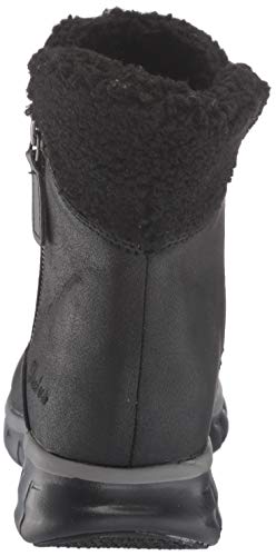 Skechers womens Synergy Snow Boot, Black/Black, 6 US
