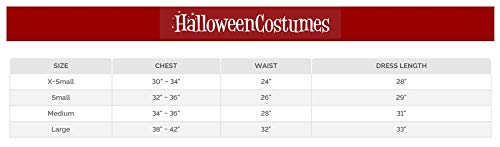 Rubie's Adult Sequin Dorothy Costume X-Small Blue,White