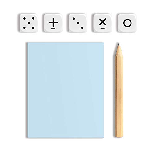 No Dice! Game – Fun Math Game for Kids, Easy to Play Dice Game for 2 Players, for Ages 6+ – Convenient Storage Tin and Instructions Included, Great Learning Activity for Kids