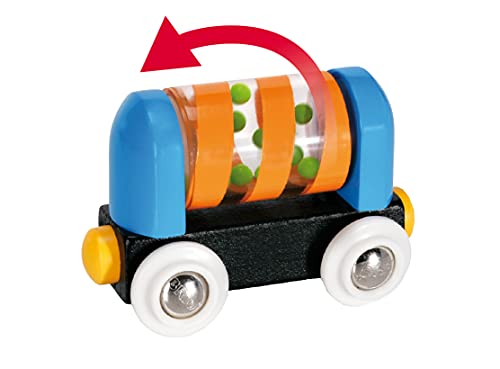 BRIO My First Railway – 33727 Beginner Pack | Wooden Toy Train Set for Kids Age 18 Months and Up