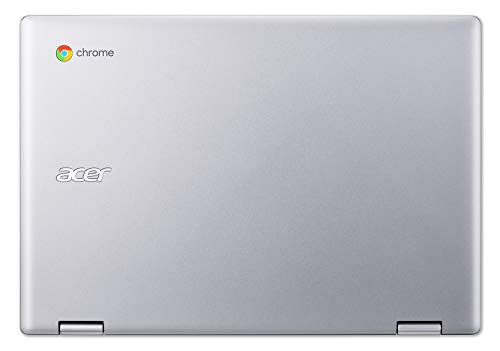 Acer Chromebook Spin 311 Convertible Laptop | Intel Celeron N4000 | 11.6' HD Touch Corning Gorilla Glass Display | 4GB LPDDR4 | 64GB eMMC | Intel 802.11ac Gigabit WiFi 5 | Chrome OS | CP311-2H-C7QD