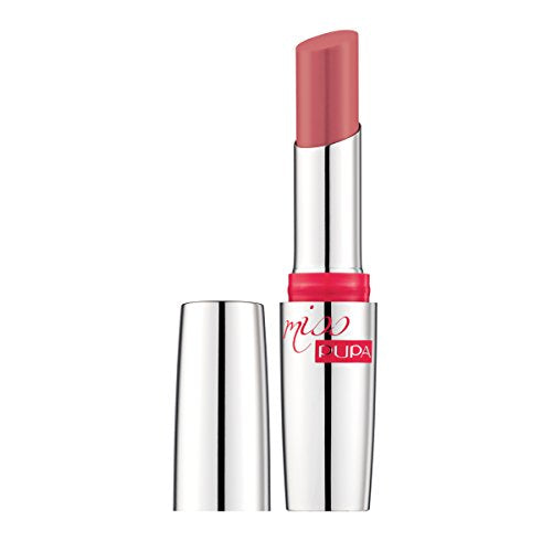 Pupa Milano Miss Milano Lipstick - Creamy, Ultra Pigmented Color For Lips - Nourishing Formula - Crystal-Effect Lipstick - Ultimate Boost Of Volume And Hydration - 200 Pink Sorbet - 0.071 OZ
