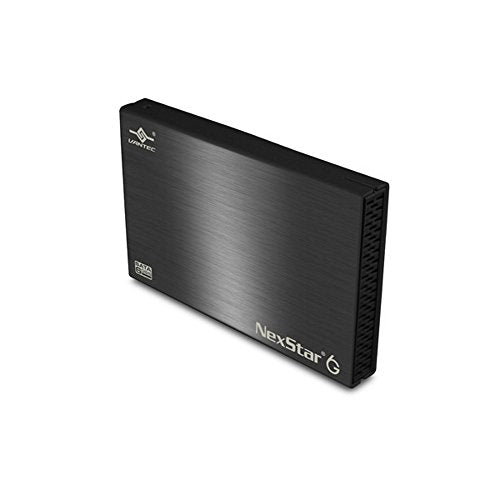 Vantec 2.5-Inch SATA 6Gb/s to USB 3.0 HDD/SSD Aluminum Enclosure, Black (NST-266S3-BK)