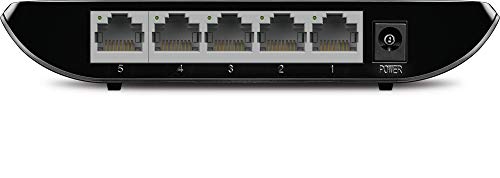 TP-Link 5 Port Gigabit Ethernet Network Switch | Plug and Play | Desktop or Wall-Mount | Plastic Case Ethernet Splitter | Fanless | Traffic Optimization | Unmanaged (TL-SG1005D)