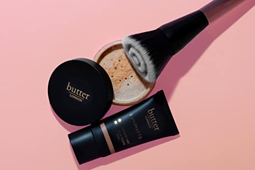 butter LONDON LumiMatte Blurring Finishing and Setting Powder, Tan/Medium