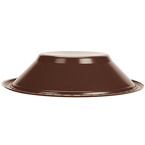 Chocolate Brown Plastic Bowls - 12 oz. Pack of 20